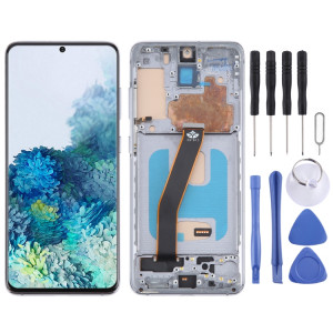 Pour Samsung Galaxy S20 SM-G980 TFT LCD écran numériseur assemblage complet avec cadre SH601S1341-20