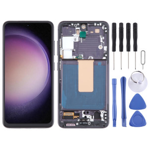 Écran LCD TFT pour Samsung Galaxy S23 SM-S911B, assemblage complet avec cadre, ne prend pas en charge l'identification par empreinte digitale SH2607488-20