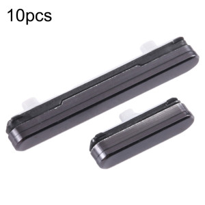 Pour Samsung Galaxy S22 + 5G SM-S906 10 pièces bouton d'alimentation + bouton de contrôle du volume (noir) SH602A889-20