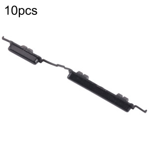 Pour Samsung Galaxy A01 Core SM-A013 10 pièces bouton d'alimentation + bouton de contrôle du volume (noir) SH603A986-20