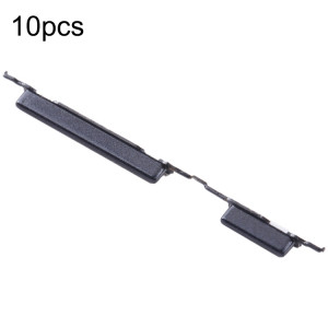 Pour Samsung Galaxy A10e SM-A102 10 pièces bouton d'alimentation + bouton de contrôle du volume (noir) SH610A264-20