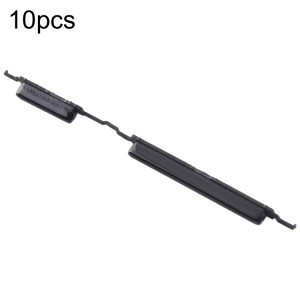 Pour Samsung Galaxy A20E SM-A202 10 pièces bouton d'alimentation + bouton de contrôle du volume (noir) SH613A1256-20