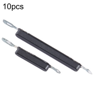 Pour Samsung Galaxy M01s SM-M01 10 pièces bouton d'alimentation + bouton de contrôle du volume (noir) SH624A1182-20