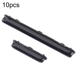 Pour Samsung Galaxy A51 SM-A515 10 pièces bouton d'alimentation + bouton de contrôle du volume (noir) SH680A494-20