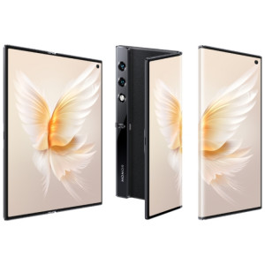 Honor V Purse 5G, 16 Go + 512 Go, empreinte digitale latérale, 7,71 pouces + 6,45 pouces MagicOS 7.2 Qualcomm Snapdragon 778G Octa Core, réseau : 5G, OTG, NFC, ne prend pas en charge Google Play (noir) SH002B526-20