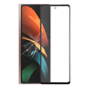 Écran secondaire LCD pour Samsung Galaxy Z Fold2 SM-F916B/W21, lentille extérieure en verre avec adhésif OCA optiquement transparent SH6503799-20