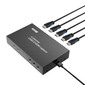 Carte de capture de jeu vidéo Ezcap 264M à quatre canaux multi-vues HDMI vers USB 3.0 SE6471255-20