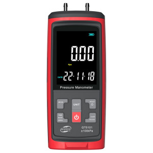 BENETECH GT5101 Compteur de pression différentielle à écran LCD, Spécifications : 100 KPa SB62091687-20