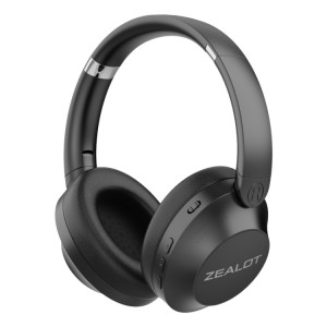 Écouteur Bluetooth à réduction de bruit supra-auriculaire Zealot B38 (noir) SZ301B1701-20
