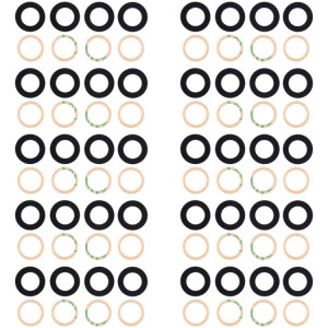 Objectif de caméra arrière pour Samsung Galaxy M53 SM-M536B, 10 pièces SH24041958-20