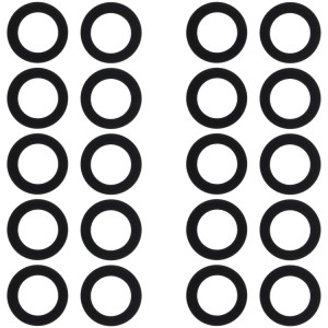 Pour Samsung Galaxy Z Flip4 SM-F721B 10 pièces objectif de caméra arrière SH24231377-20