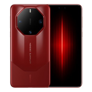 HUAWEI Mate 60 RS ULTIMATE DESIGN, 16 Go + 1 To, identification par empreinte digitale sur écran, 6,82 pouces HarmonyOS 4.0 Kirin 9000S Octa Core jusqu'à 2,62 GHz, NFC, OTG, ne prend pas en charge Google Play (rouge) SH202A1281-20