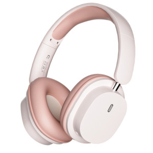 Casque de jeu sans fil pliable haute définition stéréo ENC à réduction de bruit T2 avec micro (rose) SH501A143-20