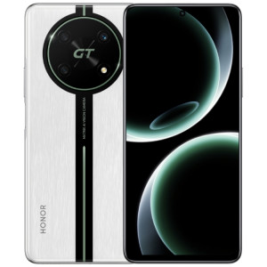 Honor X40 GT Racing, 12 Go + 256 Go, 6,81 pouces Magic OS 7.0 Snapdragon 888 Octa Core jusqu'à 2,84 GHz, réseau : 5G, OTG, NFC, non compatible avec Google Play (Racing Silver) SH001C1412-20