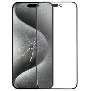 Lentille extérieure en verre de l'écran avant de l'iPhone 15 Pro Max avec adhésif OCA optiquement transparent SH97031405-20