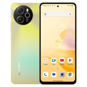  Blackview SHARK 8, 8 Go + 256 Go, identification par empreinte digitale, 6,78 pouces Android 13 MTK6789 Helio G99 Octa Core jusqu'à 2,2 GHz, réseau : 4G, OTG (Scorching Gold) SB302A268-20