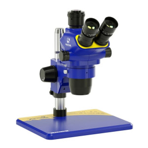 Microscope stéréo trinoculaire vidéo HD à rotation Super X 360 de mécanicien SM94641607-20