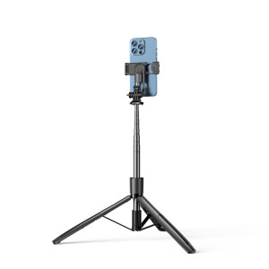 Yesido SF13 Trépied Bluetooth étendu rétractable pour téléphone Live Streaming Selfie Stand (Noir) SY501A1580-20