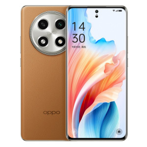 OPPO A2 Pro, 12 Go + 512 Go, empreinte digitale d'écran, 6,70 pouces ColorOS 13,1 Dimensity 7050 Octa Core jusqu'à 2,6 GHz, OTG, réseau : 5G (marron) SO802A148-20