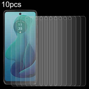 Pour Motorola Moto G 5G 2024, 10 pièces, Film en verre trempé 0.26mm 9H 2.5D SH8107294-20