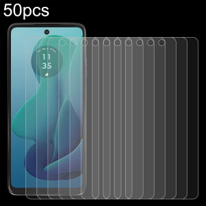 Pour Motorola Moto G 5G 2024, 50 pièces, Film en verre trempé 0.26mm 9H 2.5D SH82071578-20