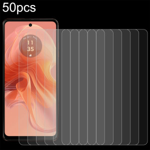 Pour Motorola Moto G04s 50pcs 0.26mm 9H 2.5D Film de verre trempé SH8212928-20