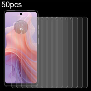 Pour Motorola Moto E14 50pcs 0.26mm 9H 2.5D Film de verre trempé SH82191992-20