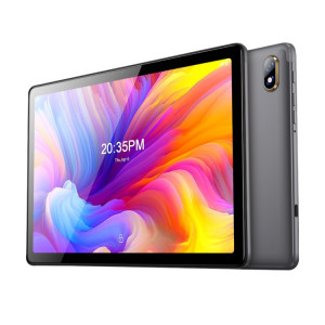Tablette PC T70 10,1 pouces 4G LTE, 2 Go + 32 Go, processeur Android 11 SC9863 Octa Core, prise en charge double SIM, WiFi, Bluetooth, GPS (gris argent) SH601A641-20