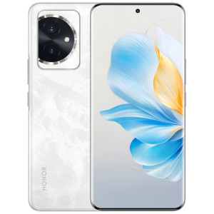 Honor 100, 16 Go + 512 Go, identification par empreinte digitale à l'écran, 6,7 pouces MagicOS 7.2 Snapdragon 7 Gen 3 Octa Core jusqu'à 2,63 GHz, réseau : 5G, NFC, OTG, ne prend pas en charge Google Play (blanc) SH203D747-20