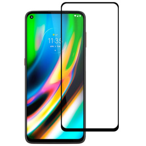 Pour Motorola Moto G9 Plus Full Glue Film en verre trempé plein écran SH06041704-20