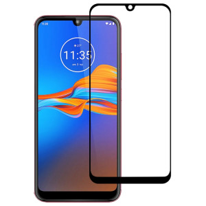 Pour Motorola Moto E6 plus complet Glue plein écran en verre trempé Film SH06081247-20