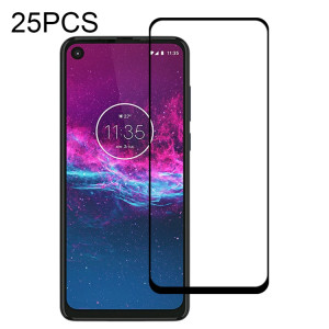 Pour Motorola One Action 25 PCS Full Glue Film en verre trempé plein écran SH23101833-20