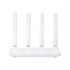 Le routeur CPU double bande 1,3 GHz d'origine Xiaomi AX3000T 2,4 GHz/5 GHz prend en charge la connexion NFC, prise américaine (blanc) SX601A606-20