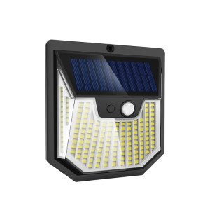 1pc XY0159 159 LEDs extérieur solaire corps humain capteur cour applique murale SH530196-20