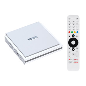 Android 11 WiFi double bande Smart Voice TV Box 4 Go + 32 Go, (blanc) SM603A947-20