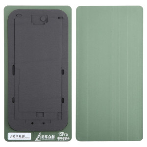 Écran LCD pour iPhone 15 Pro, avec cadre, tapis de positionnement, moule fixe SH40031662-20