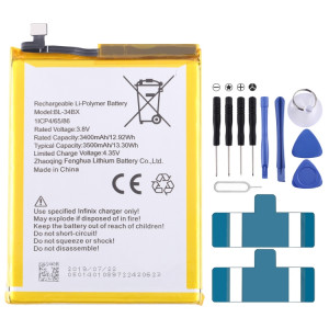 Batterie de remplacement pour Infinix Smart 2 HD X609, BL-34BX, 3500mAh SH6601993-20