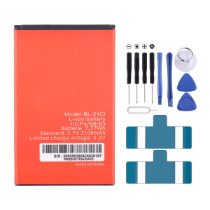 Batterie de remplacement pour Itel A33, BL-21CI, 2100mAh SH690673-20