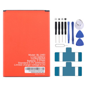 Pour Itel A40 / A41 / A41 + / A44 /A44 Pro remplacement de batterie BL-24EI 2200mAh SH69081082-20