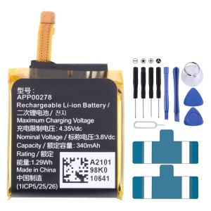 Pour Apack APP00278 remplacement de batterie de montre 340 mAh SH7001336-20