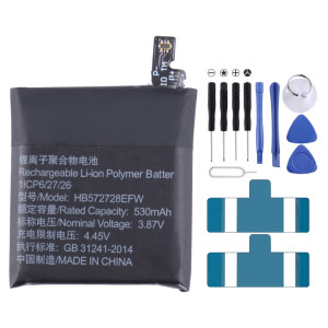 Remplacement de la batterie pour Huawei GT 3 Pro 46 mm SH87011062-20