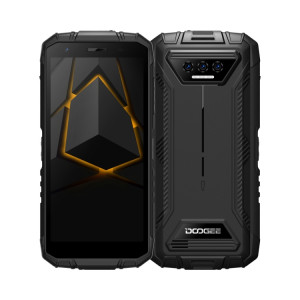  DOOGEE S40 Max, 6 Go + 256 Go, empreinte digitale latérale, 5,5 pouces Android 13 Spreadtrum T606 Octa Core 1,6 GHz, réseau : 4G, OTG, NFC, prise en charge Google Pay (noir) SD601A70-20