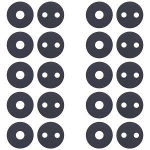 Lot de 10 lentilles de caméra arrière pour OPPO A58 4G CPH2529 SH54051163-20