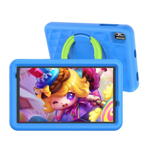 Pritom B8K WiFi Kid Tablette 8 pouces, 4 Go + 64 Go, Android 13 Allwinner A523 Octa Core CPU Prise en charge du contrôle parental Google Play (Bleu) SP501B1345-20