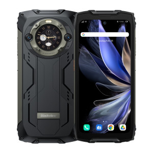  Blackview BV9300 Pro, 12 Go + 256 Go, IP68/IP69K/MIL-STD-810H, 6,7 pouces + 1,32 pouces Android 13 MediaTek Helio G99 Octa Core, réseau : 4G, NFC, OTG (noir) SB902A1948-20