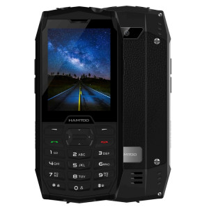 Téléphone robuste HAMTOD H3 / R3T, version UE, 2,8 pouces T107 ARM CortexTM A7 Quad-core 1,0 GHz, réseau : 4G, VoLTE, BT, SOS (argent) SH901C1701-20