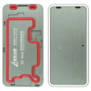 Pour iPhone 14 LCD cadre d'écran chauffage sous vide colle retrait moule avec support SH0108260-20