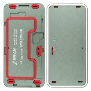Pour iPhone 14 Plus cadre d'écran LCD chauffage sous vide moule d'enlèvement de colle avec support SH01091560-20