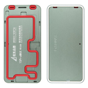Cadre d'écran LCD pour iPhone 15 Pro Max, chauffage sous vide, moule d'élimination de la colle avec support SH0115413-20