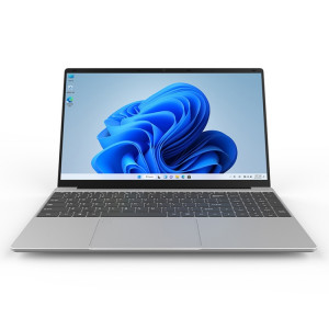 Ordinateur portable ultrafin V8 15,6 pouces, 16 Go + 128 Go, Windows 10 Intel Jasper Lake N5095 Quad Core (gris métal) SH101C879-20